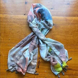 Multicolor Abstract Scarf